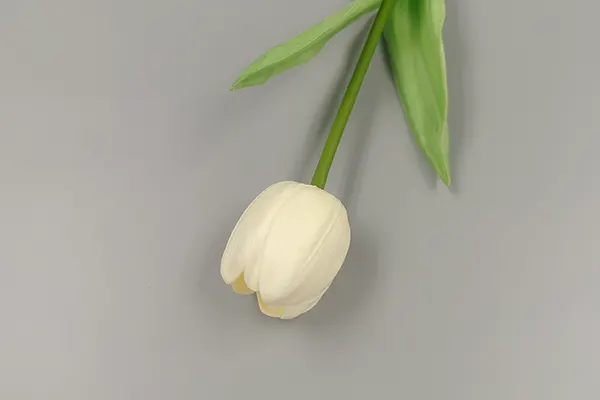 PU鸡蛋郁金香单枝仿真花