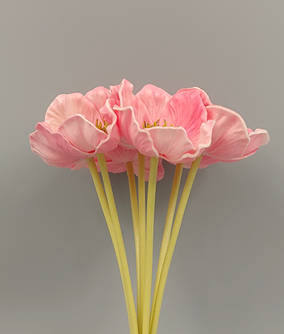 PU烟花7头把束发仿真花